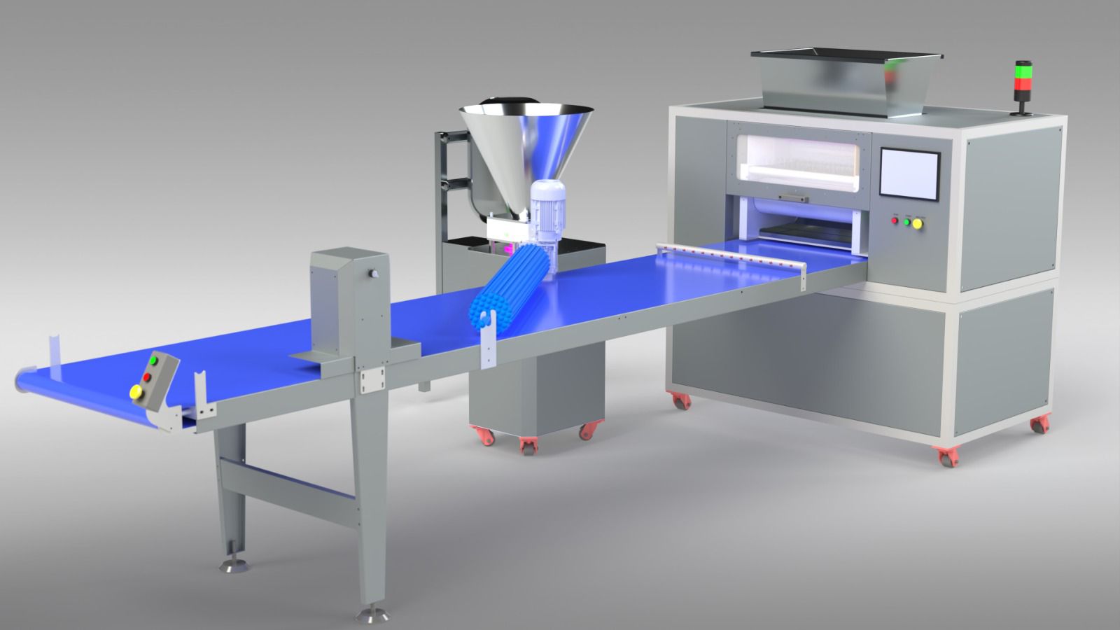 Mini Kol Böreği Üretim Hattı